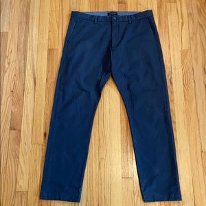 Banana Republic Fulton Skinny Chino 36x32 Navy